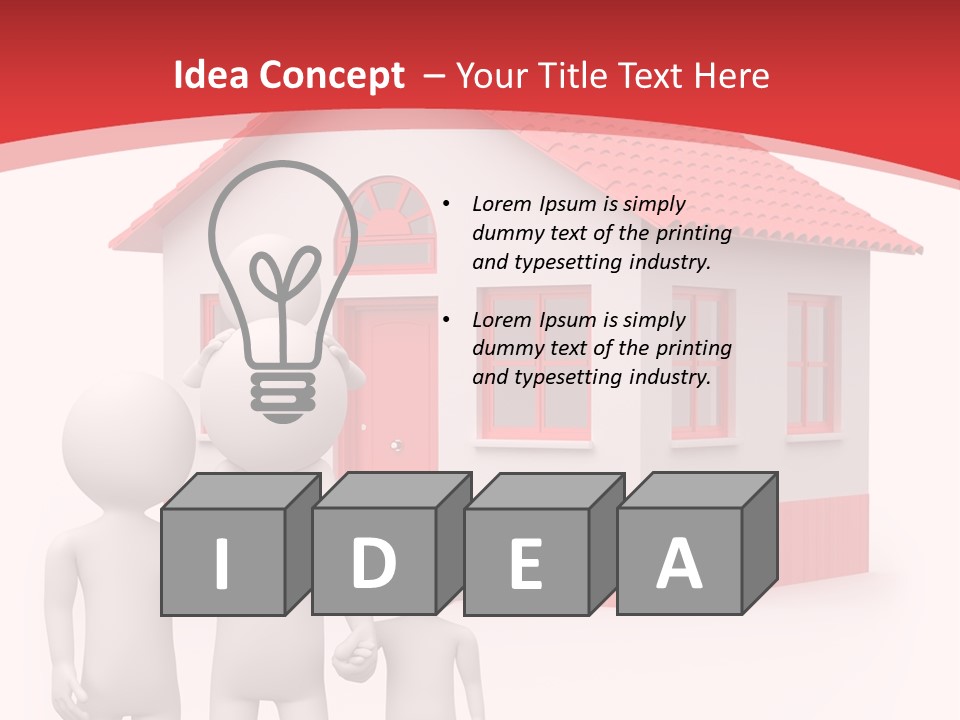 Husband Real Estate Dad PowerPoint Template