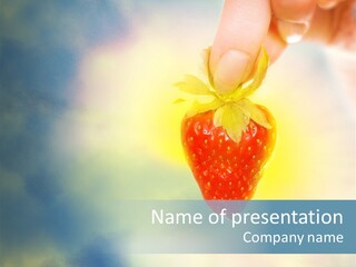 Copyspace Eat Desire PowerPoint Template