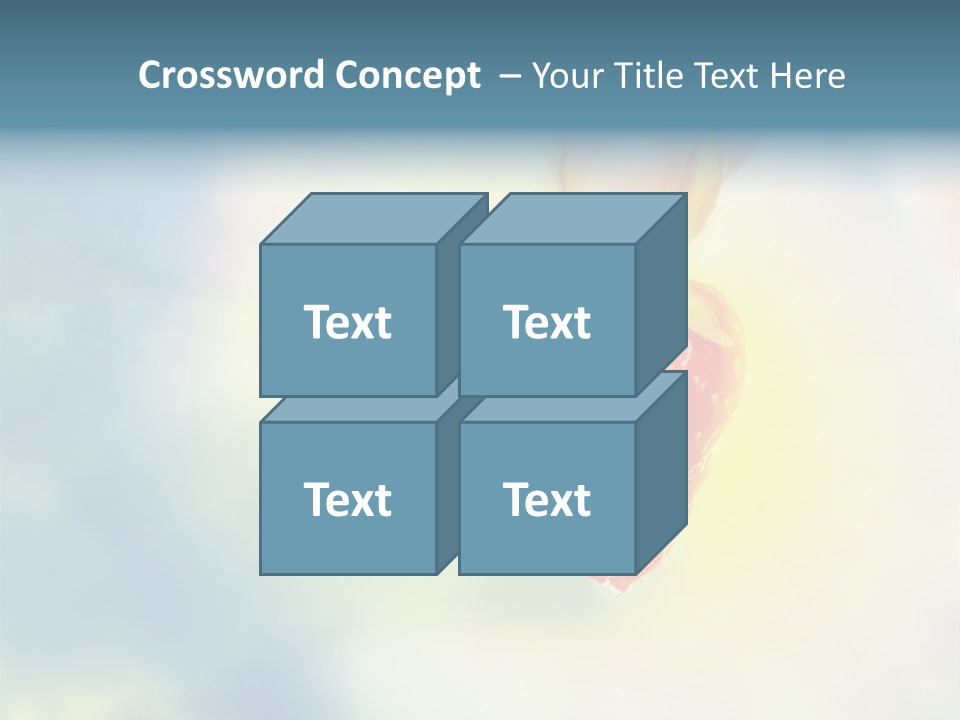 Copyspace Eat Desire PowerPoint Template