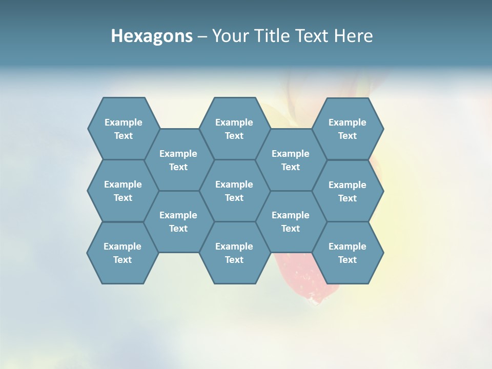 Copyspace Eat Desire PowerPoint Template