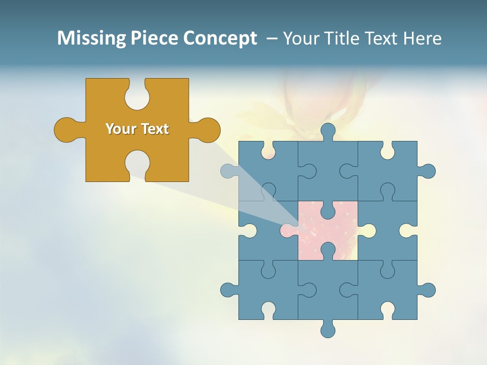 Copyspace Eat Desire PowerPoint Template