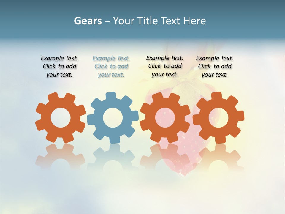 Copyspace Eat Desire PowerPoint Template