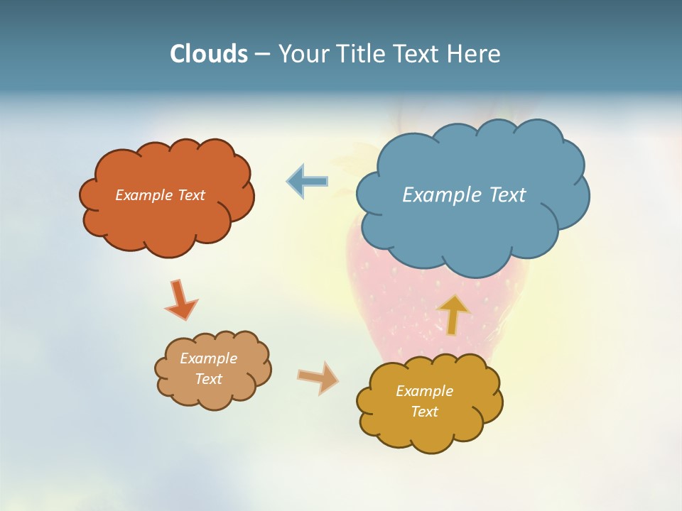 Copyspace Eat Desire PowerPoint Template