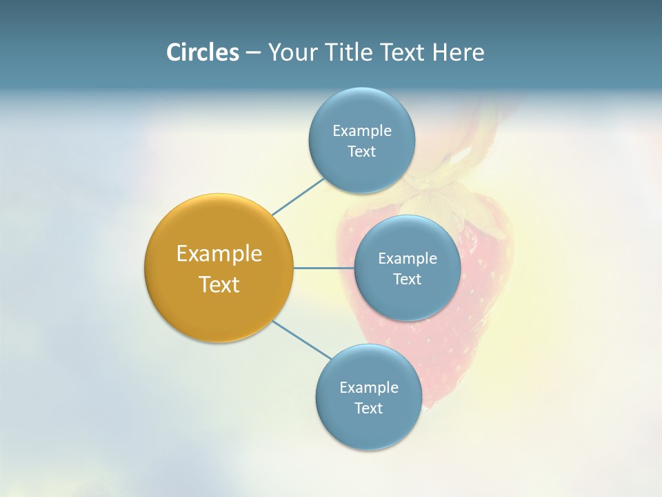 Copyspace Eat Desire PowerPoint Template