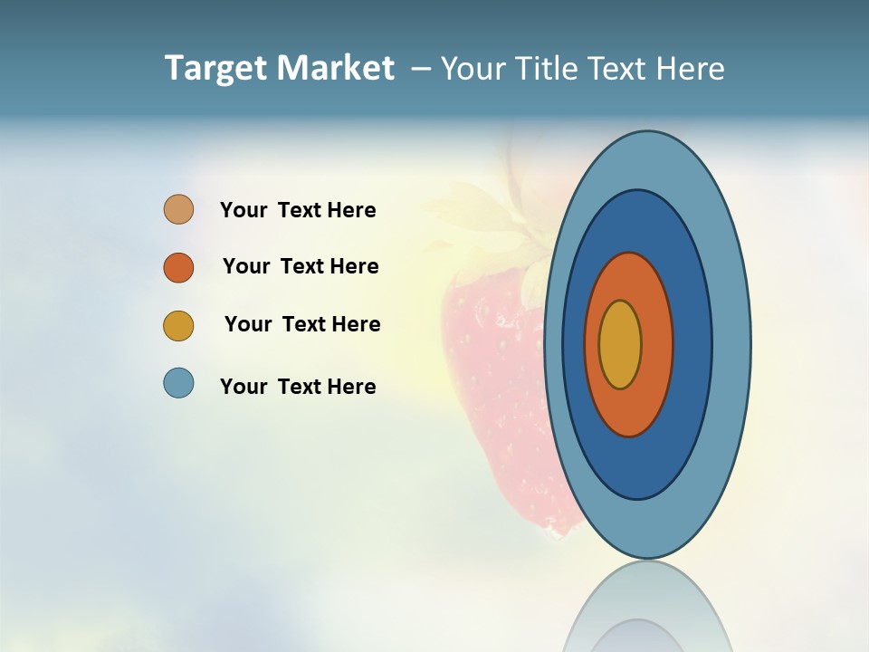 Copyspace Eat Desire PowerPoint Template