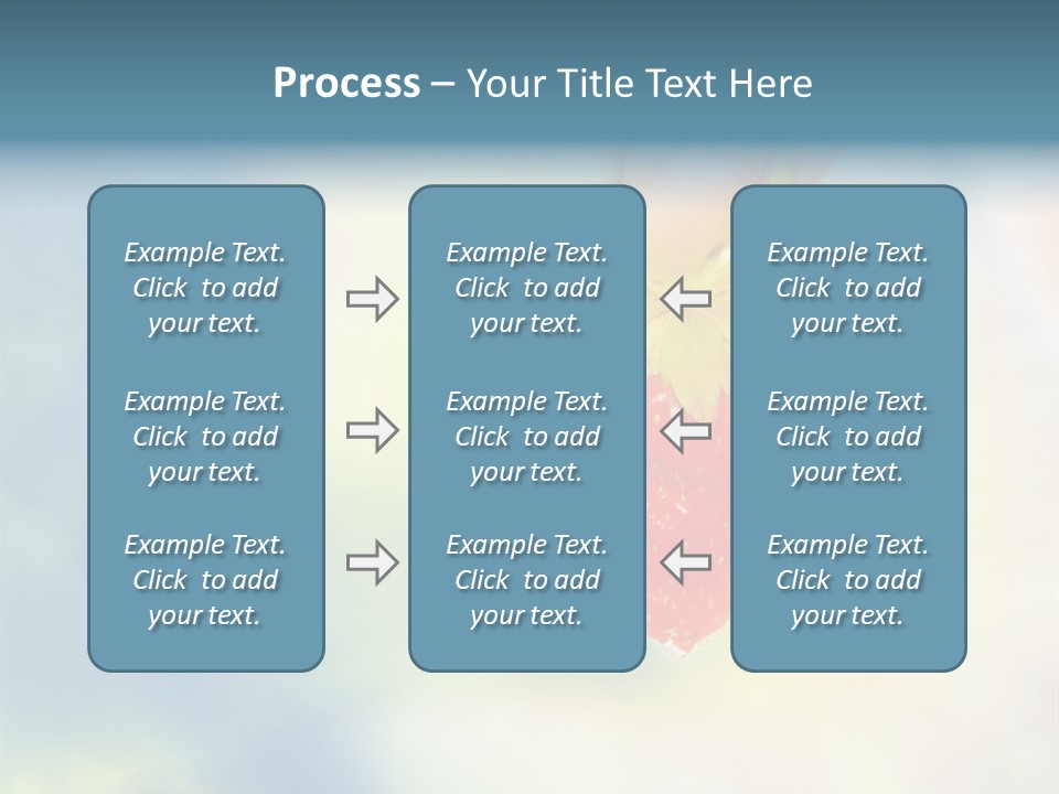 Copyspace Eat Desire PowerPoint Template
