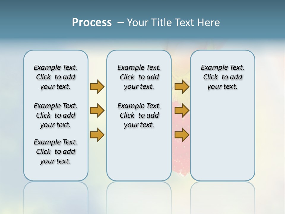 Copyspace Eat Desire PowerPoint Template