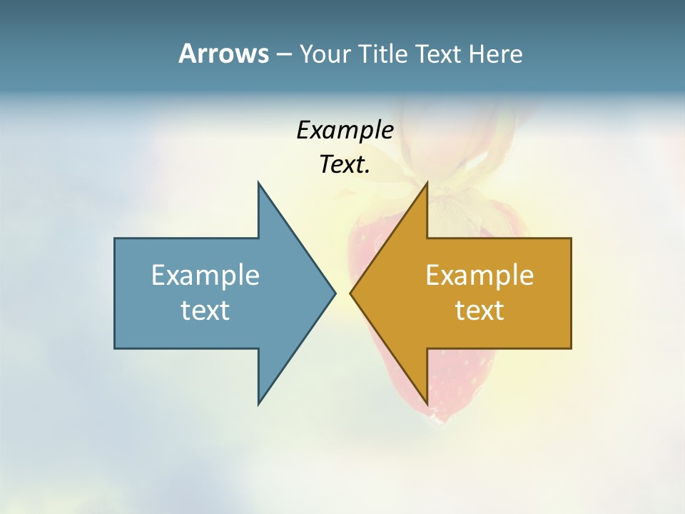 Copyspace Eat Desire PowerPoint Template