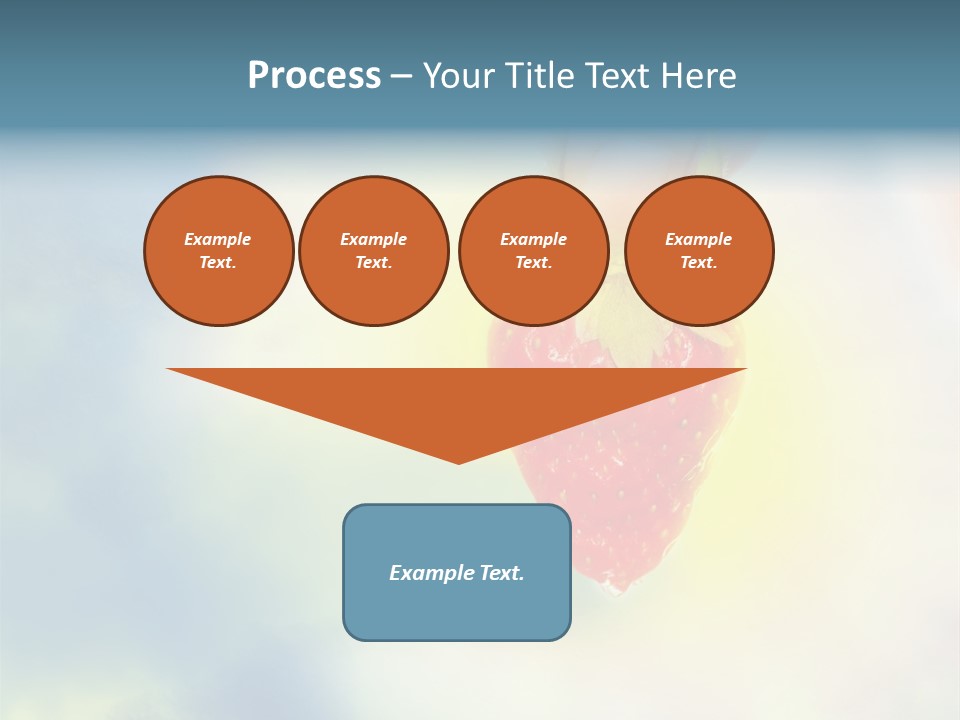 Copyspace Eat Desire PowerPoint Template