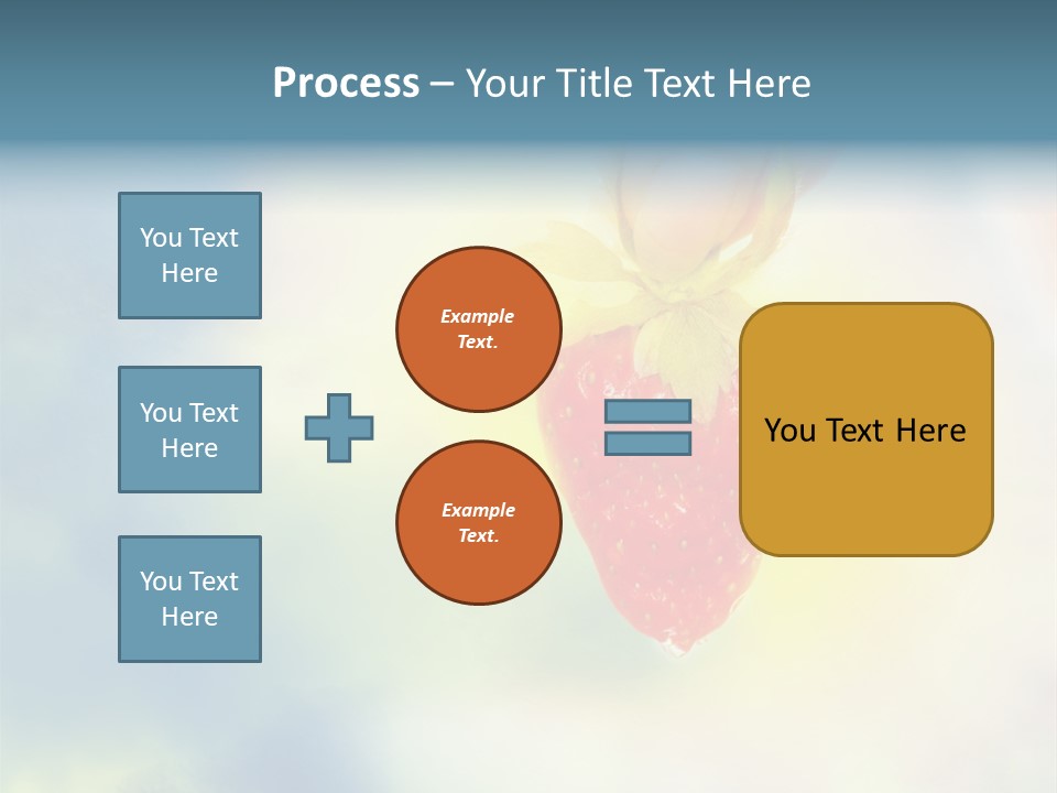 Copyspace Eat Desire PowerPoint Template