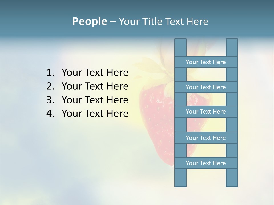 Copyspace Eat Desire PowerPoint Template