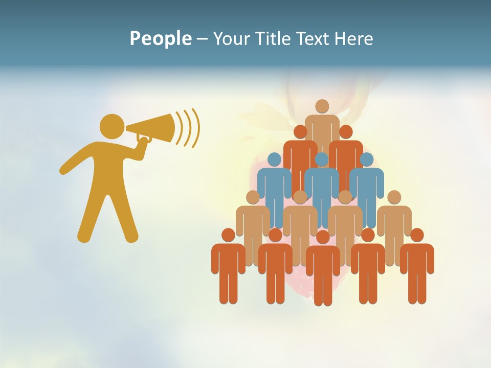 Copyspace Eat Desire PowerPoint Template