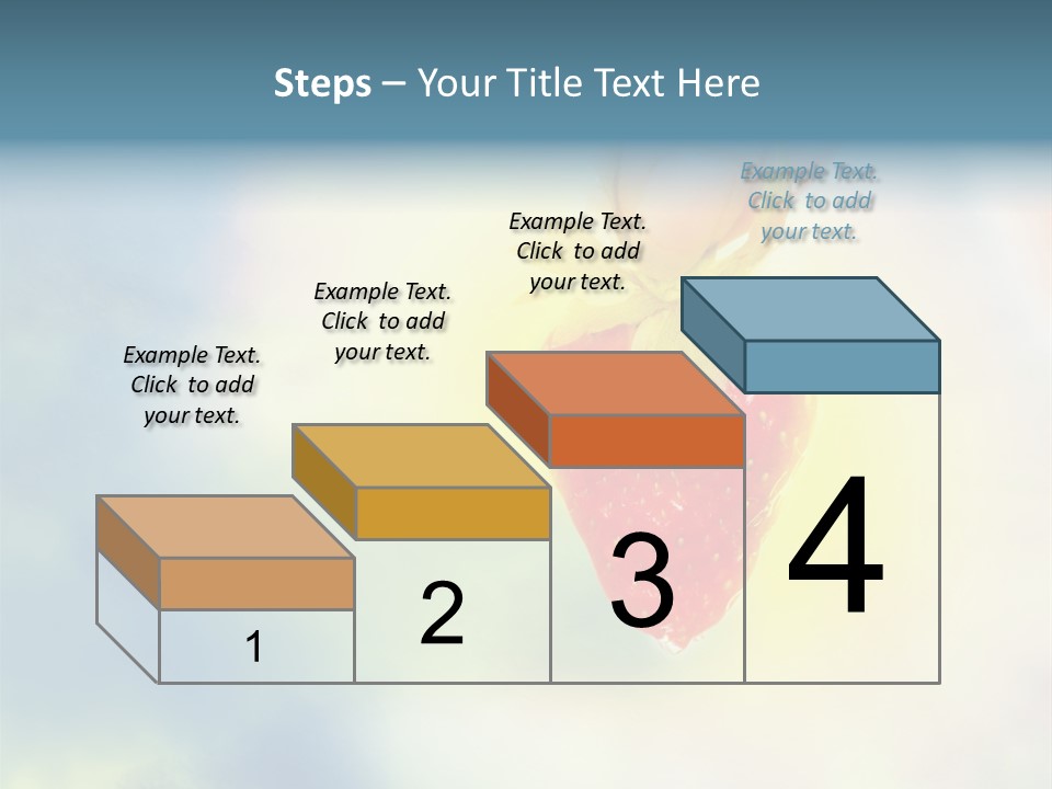Copyspace Eat Desire PowerPoint Template