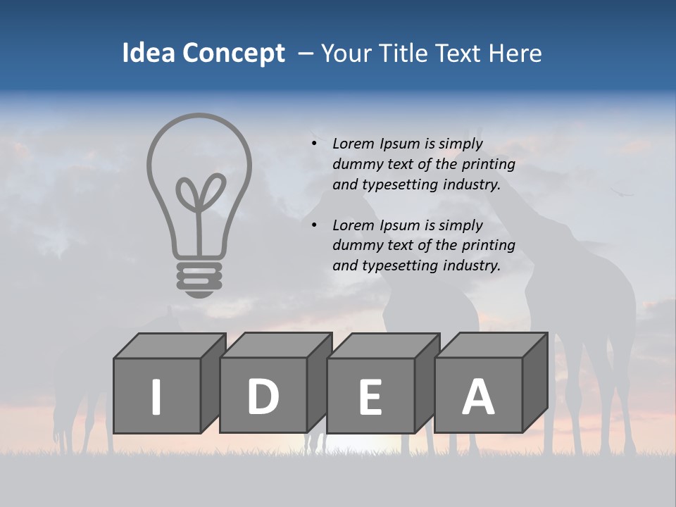 Desert Wild Travel PowerPoint Template