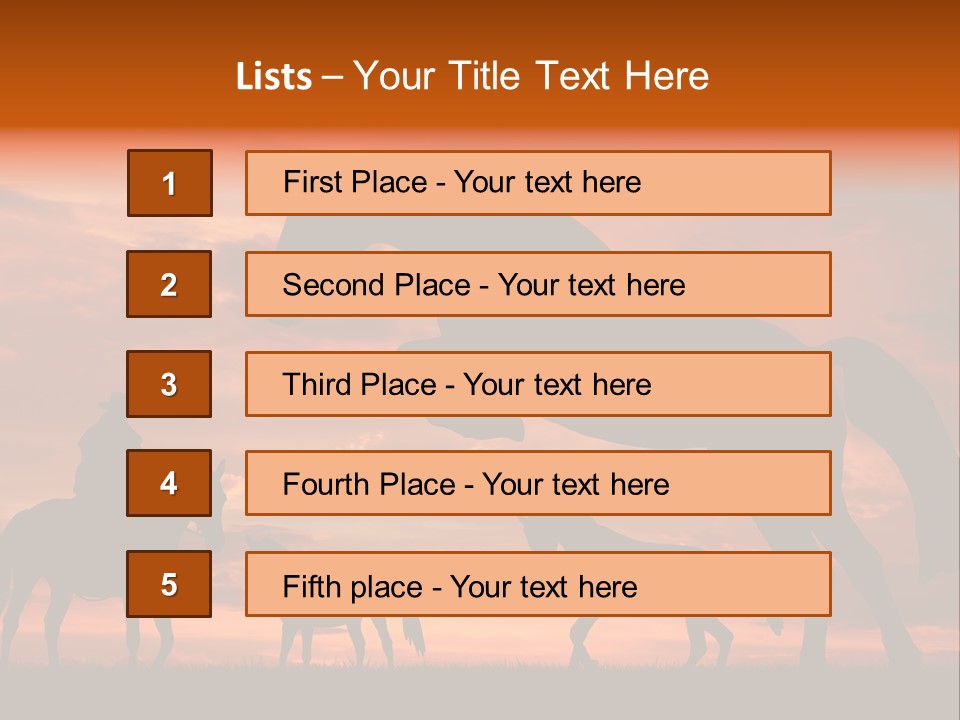 Sunrise Discover Dream PowerPoint Template