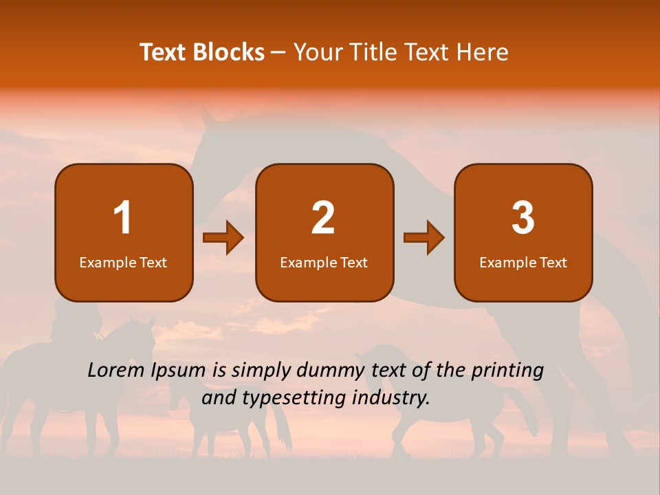 Sunrise Discover Dream PowerPoint Template