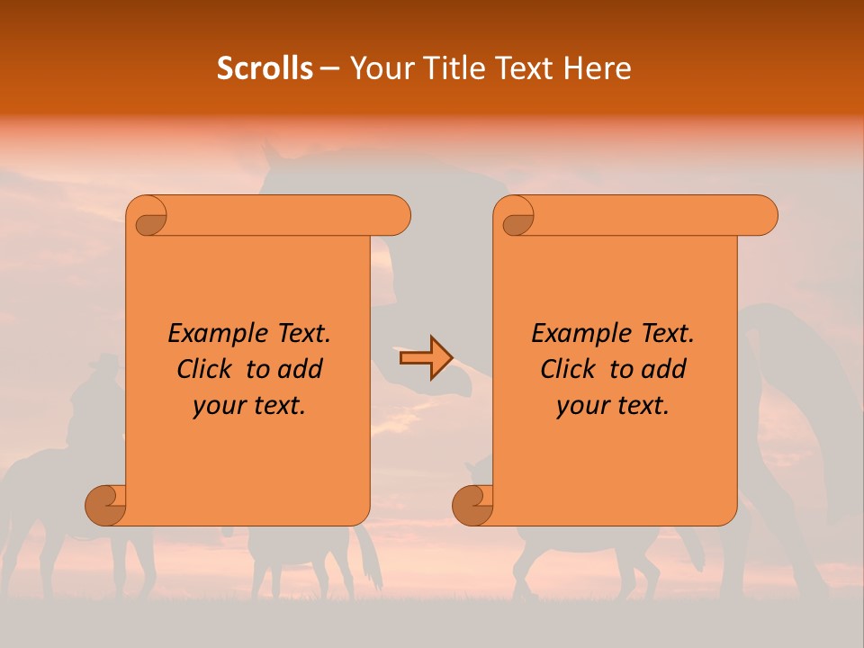 Sunrise Discover Dream PowerPoint Template