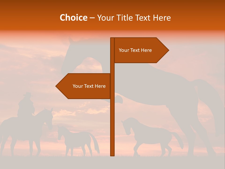 Sunrise Discover Dream PowerPoint Template
