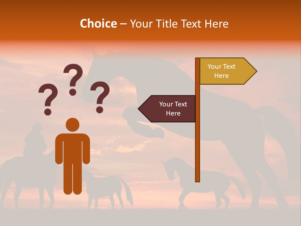 Sunrise Discover Dream PowerPoint Template