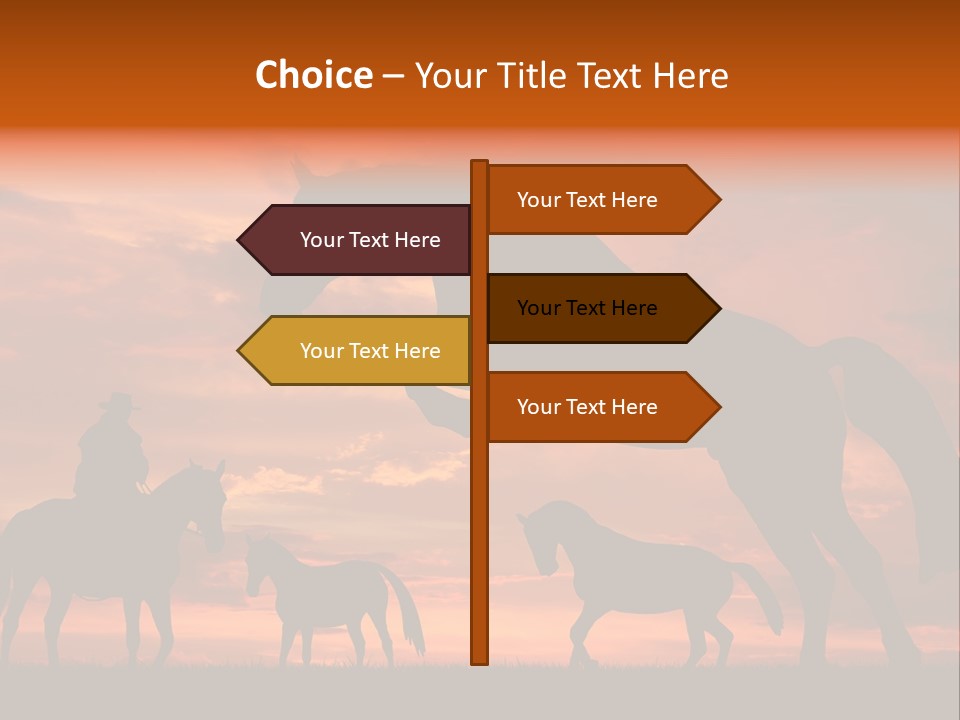 Sunrise Discover Dream PowerPoint Template
