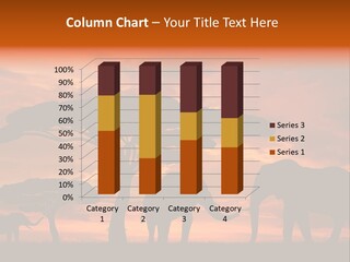 Africa Desert Illustrations PowerPoint Template