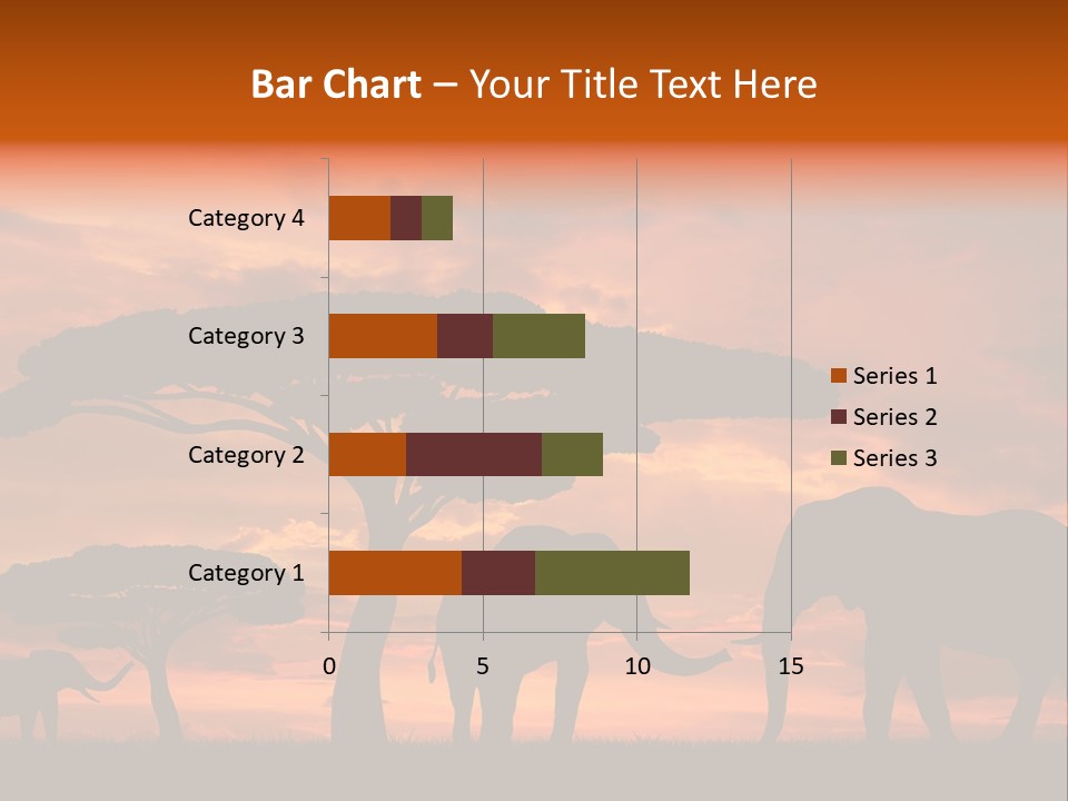 Africa Desert Illustrations PowerPoint Template