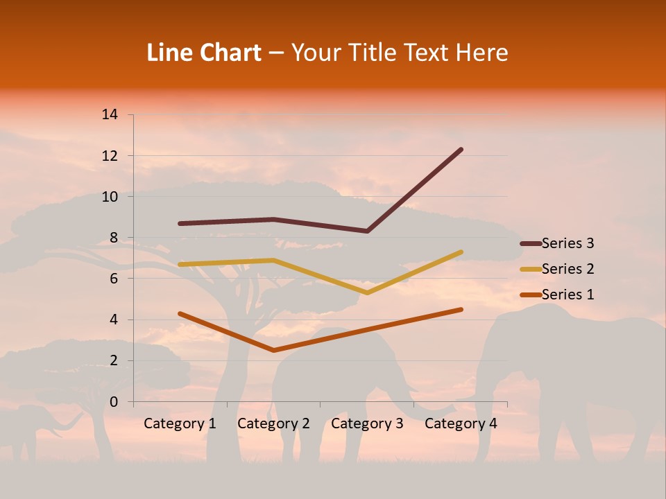 Africa Desert Illustrations PowerPoint Template
