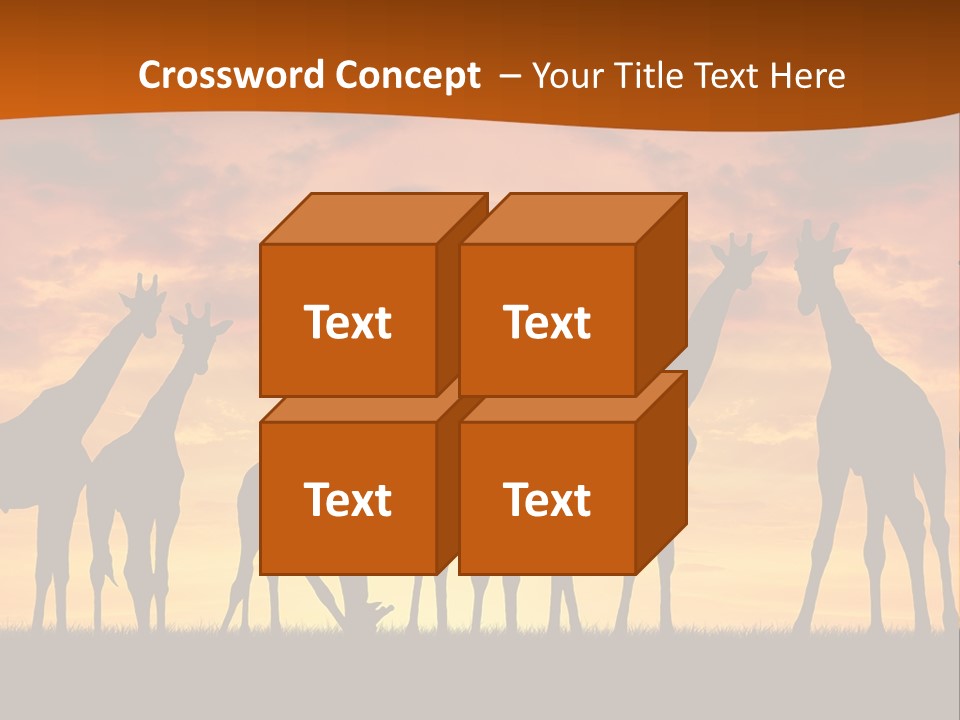 Nationals Kenya Wild PowerPoint Template