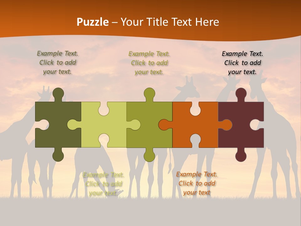 Nationals Kenya Wild PowerPoint Template