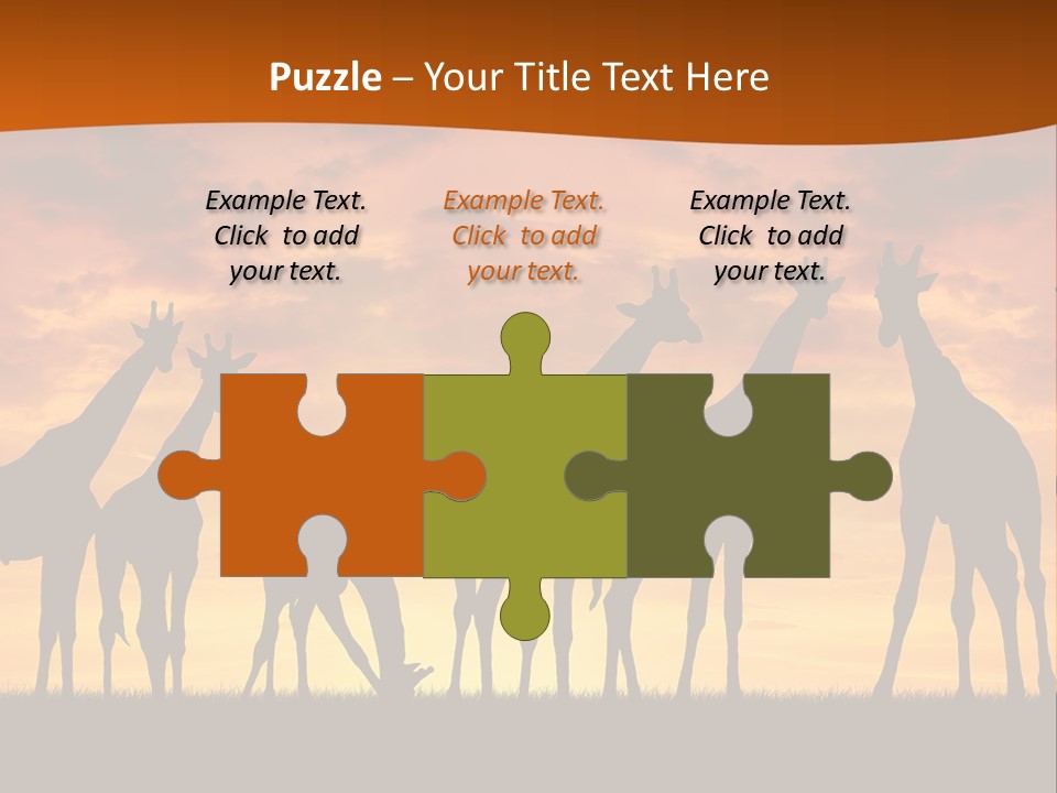 Nationals Kenya Wild PowerPoint Template