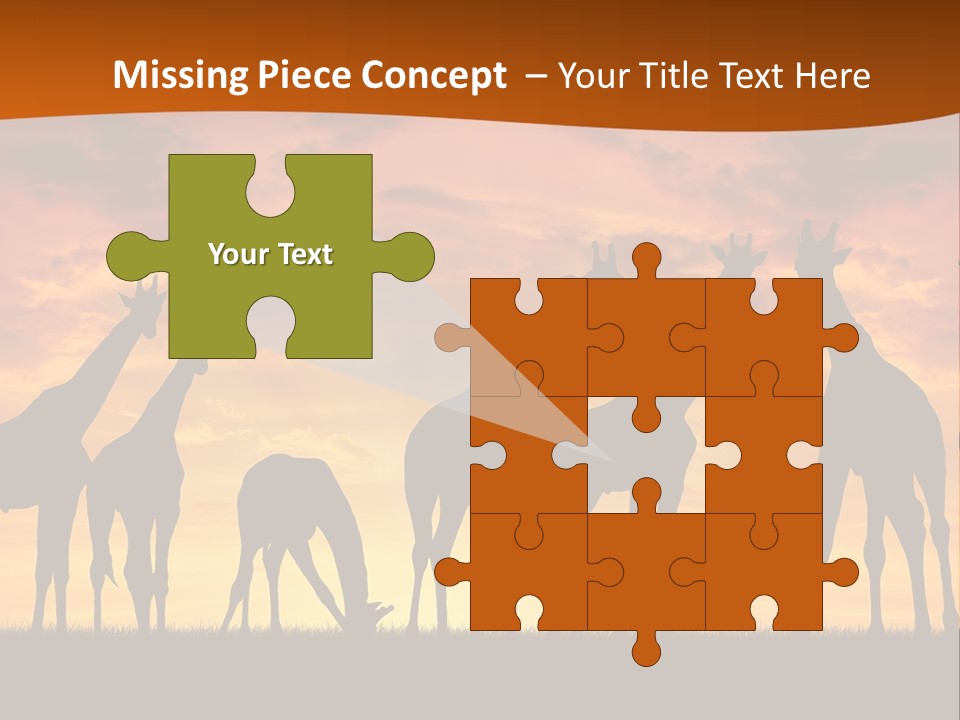 Nationals Kenya Wild PowerPoint Template