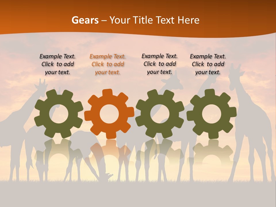 Nationals Kenya Wild PowerPoint Template