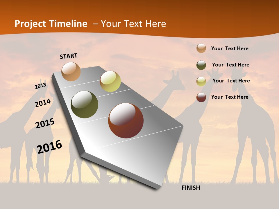 Nationals Kenya Wild PowerPoint Template