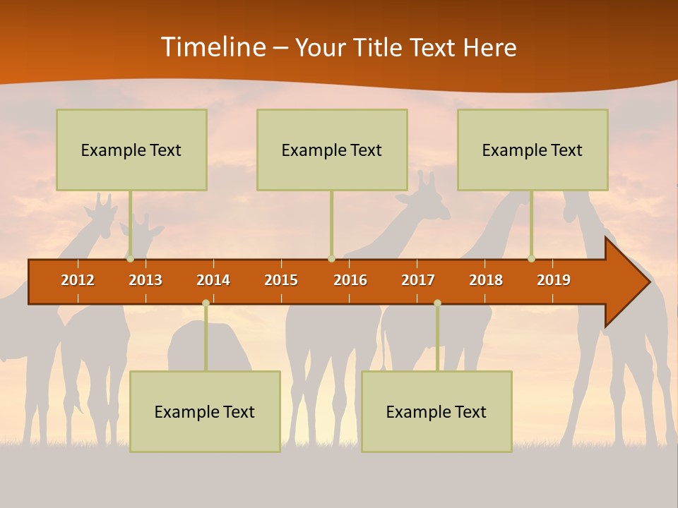 Nationals Kenya Wild PowerPoint Template