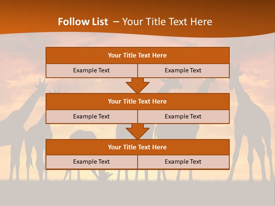 Nationals Kenya Wild PowerPoint Template