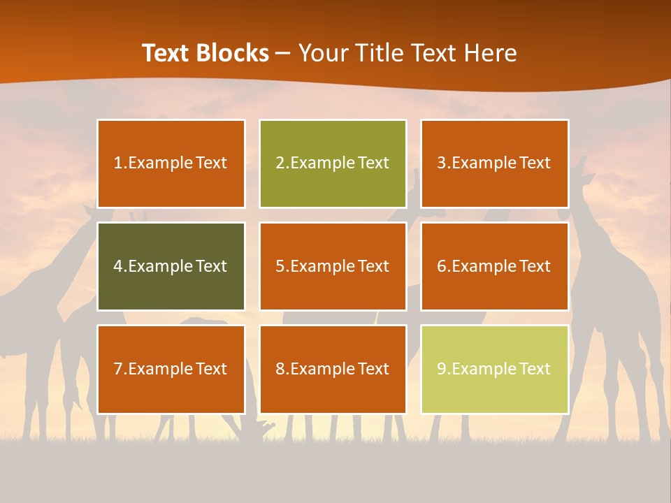 Nationals Kenya Wild PowerPoint Template