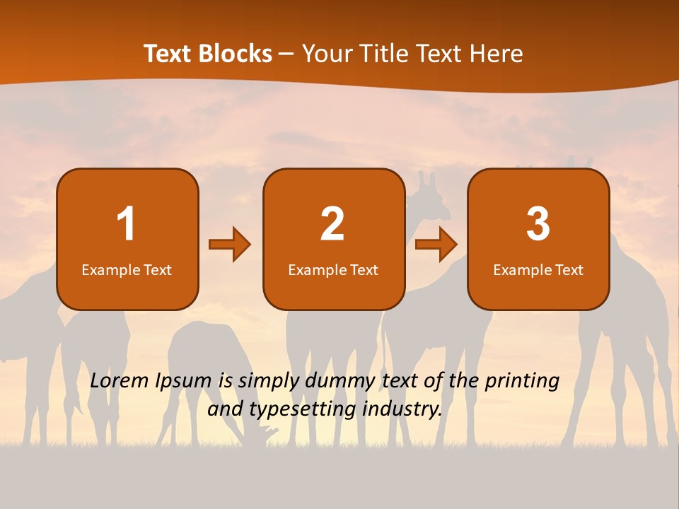 Nationals Kenya Wild PowerPoint Template