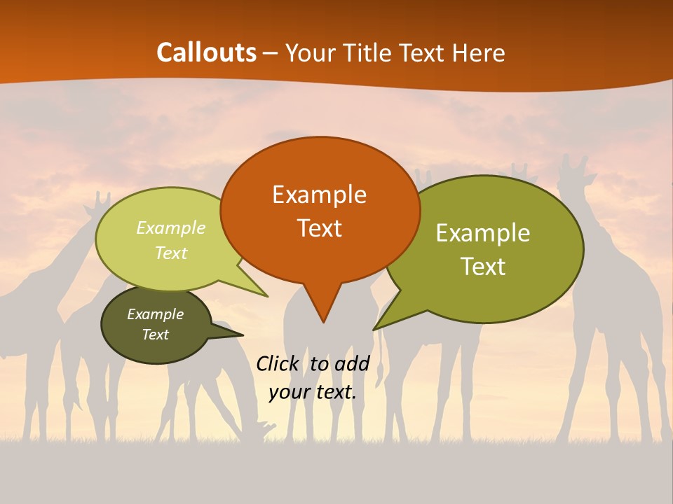 Nationals Kenya Wild PowerPoint Template