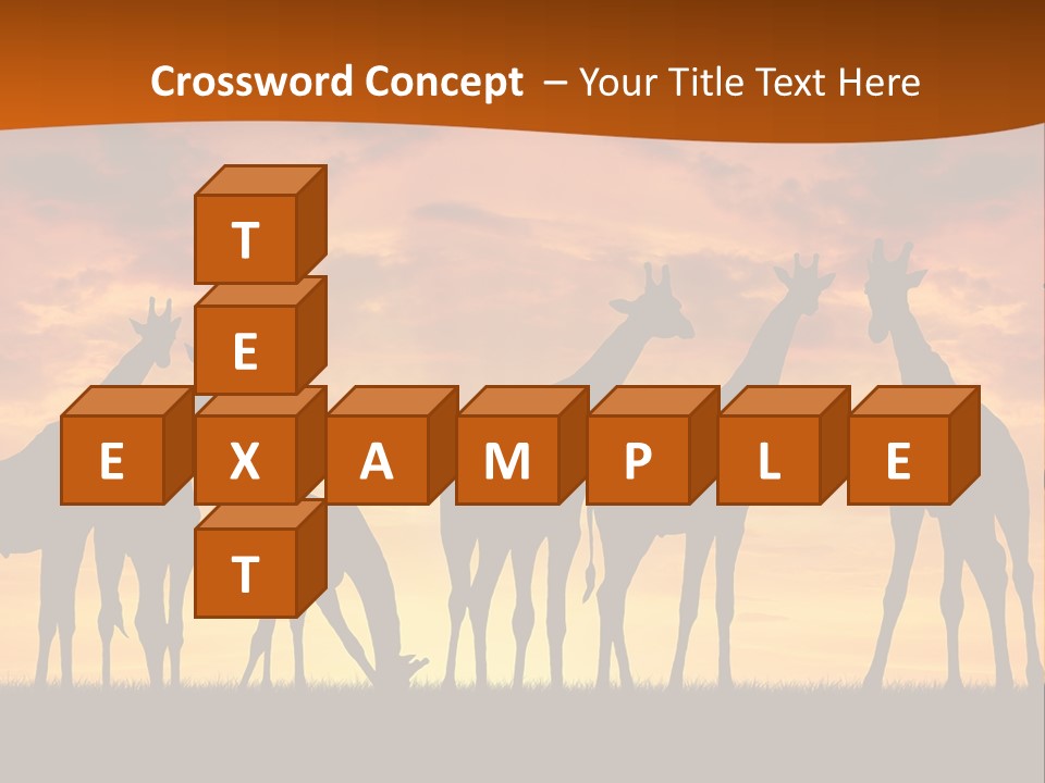 Nationals Kenya Wild PowerPoint Template