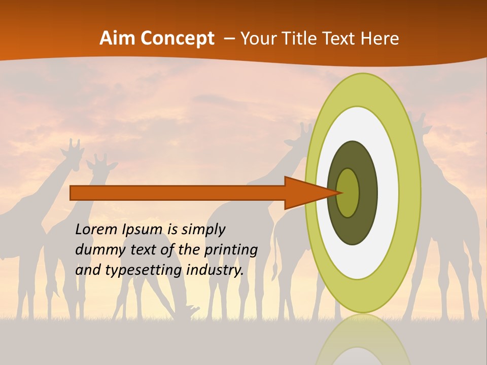 Nationals Kenya Wild PowerPoint Template