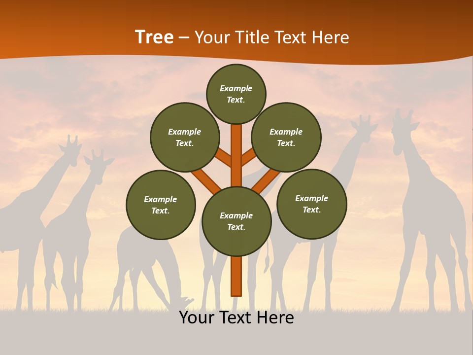 Nationals Kenya Wild PowerPoint Template