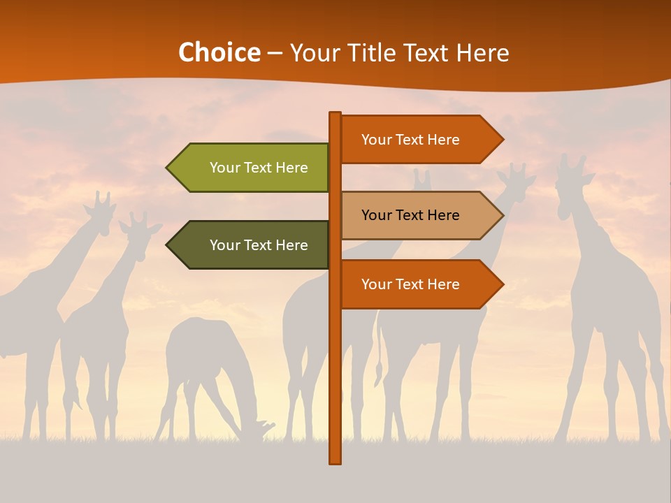 Nationals Kenya Wild PowerPoint Template