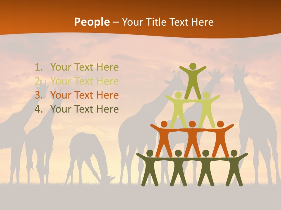 Nationals Kenya Wild PowerPoint Template