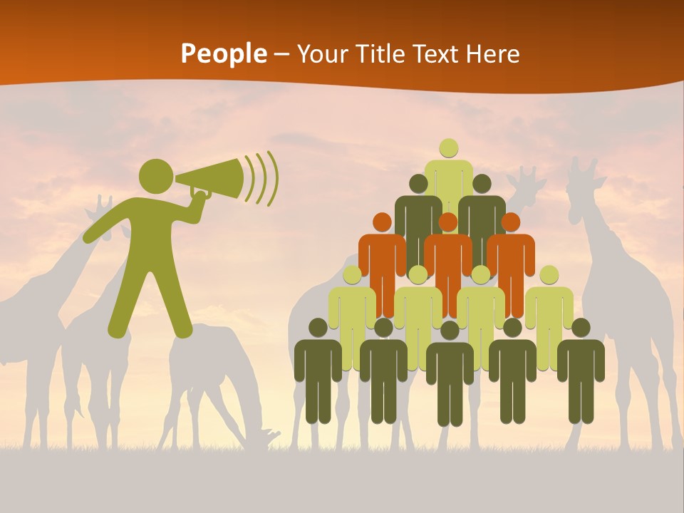 Nationals Kenya Wild PowerPoint Template