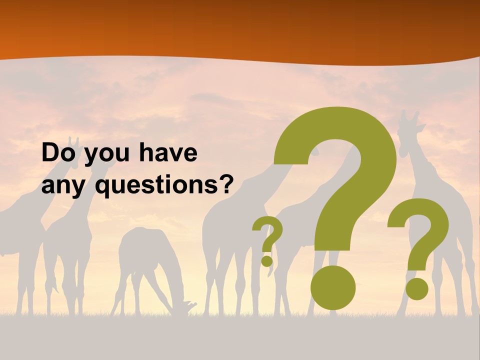 Nationals Kenya Wild PowerPoint Template