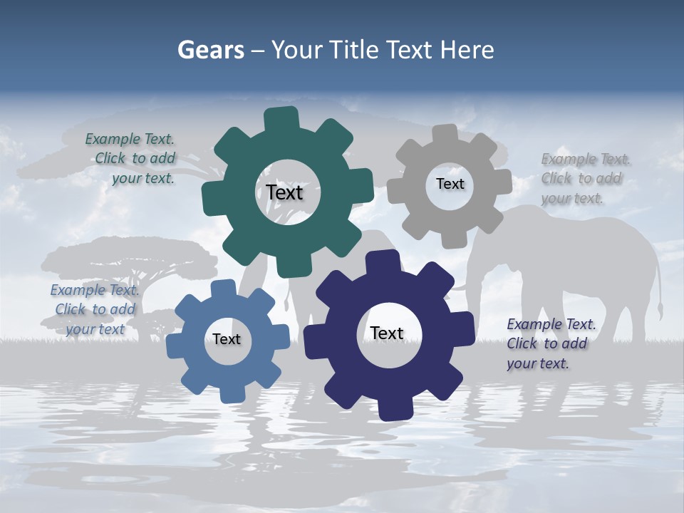 Color Sky Environment PowerPoint Template