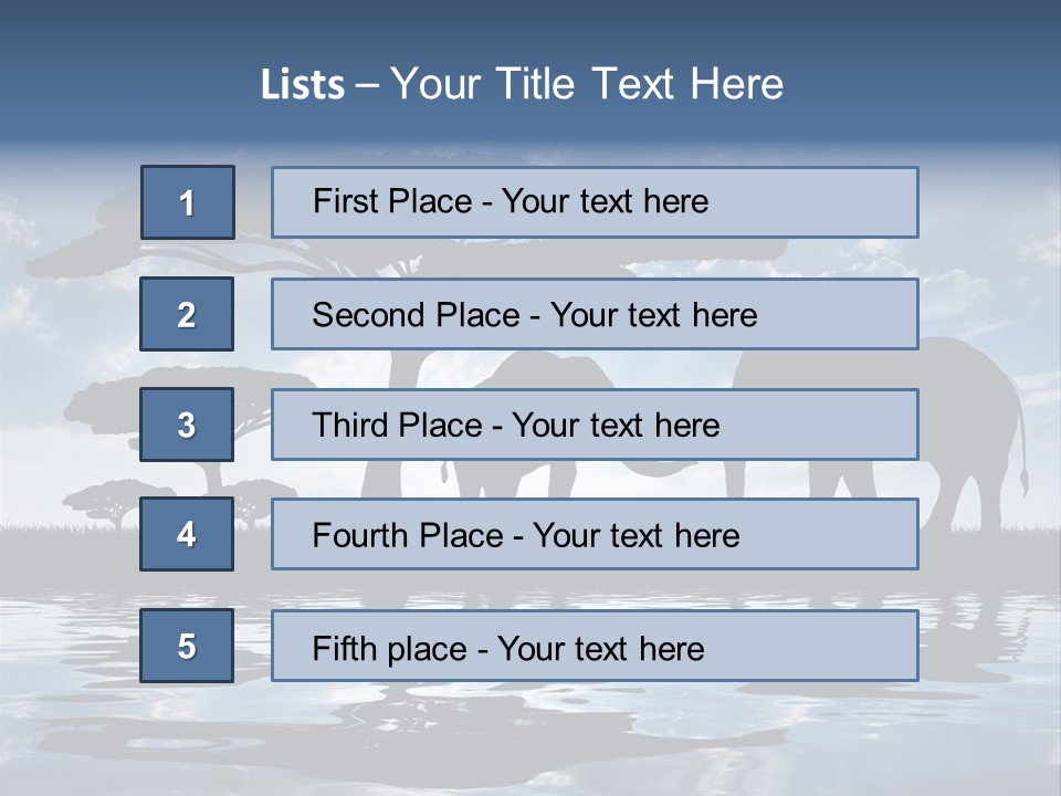 Color Sky Environment PowerPoint Template