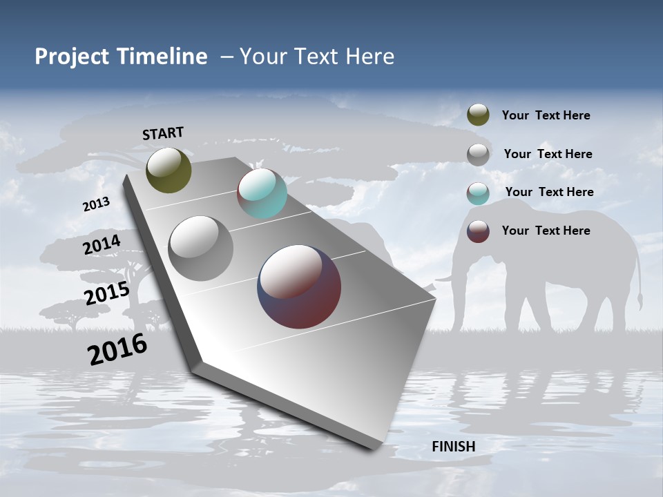 Color Sky Environment PowerPoint Template