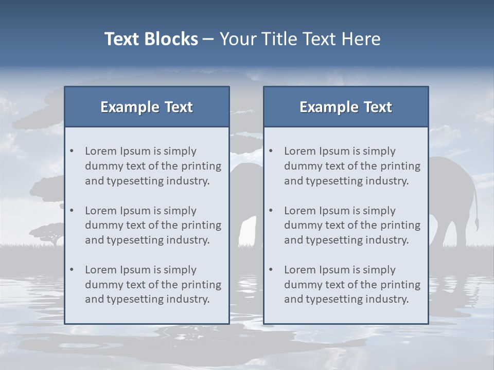 Color Sky Environment PowerPoint Template