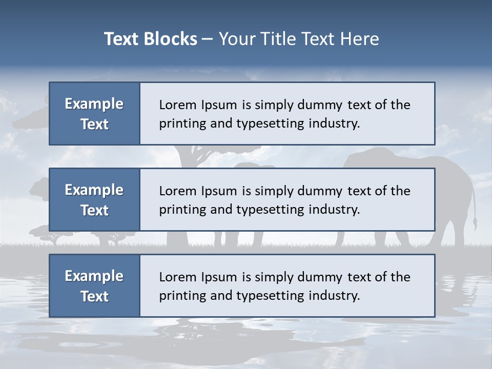 Color Sky Environment PowerPoint Template